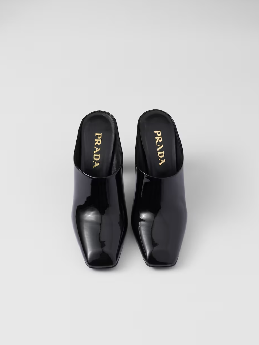 Prada Patent leather heeled sandals