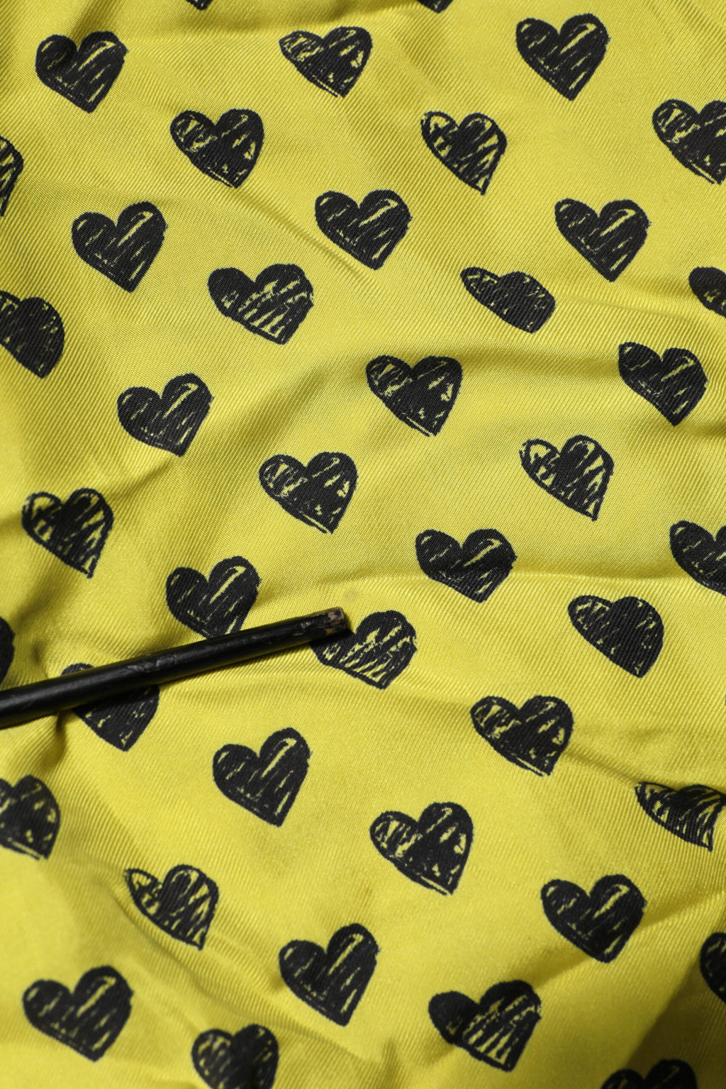 Dolce & Gabbana Yellow Heart Short Sleeves Men Casual Shirt