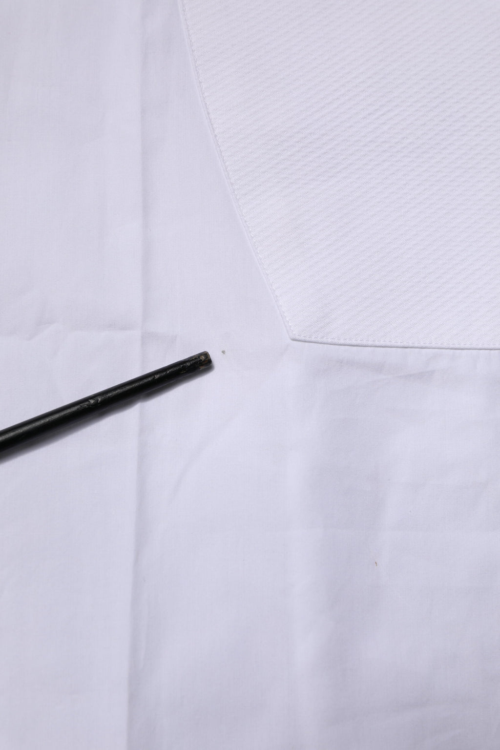 Dolce & Gabbana White Bib Cotton Poplin GOLD Formal Shirt