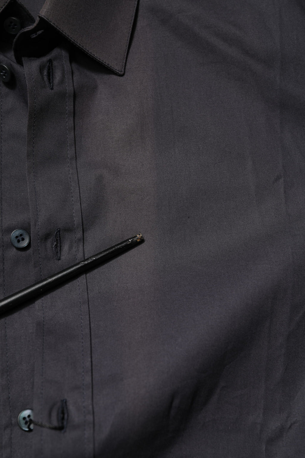 Dolce & Gabbana Blue Cotton GOLD Long Sleeves Formal Shirt