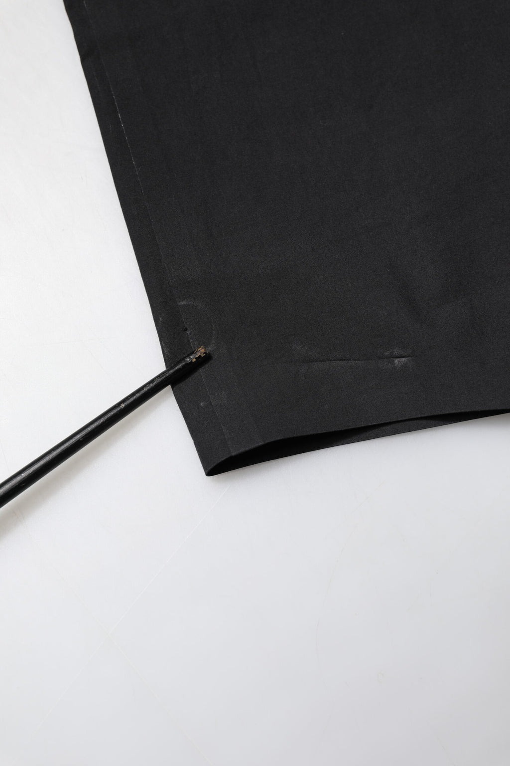 Dolce & Gabbana Black Cotton Long Sleeve Dress Formal Shirt