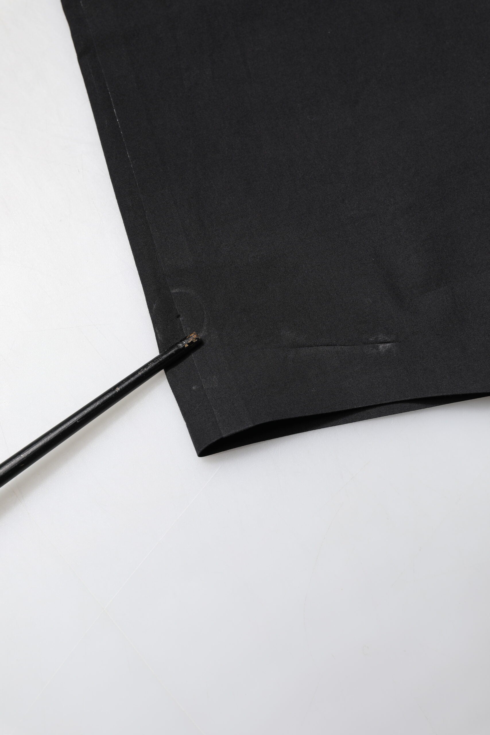 Dolce & Gabbana Black Cotton Long Sleeve Dress Formal Shirt