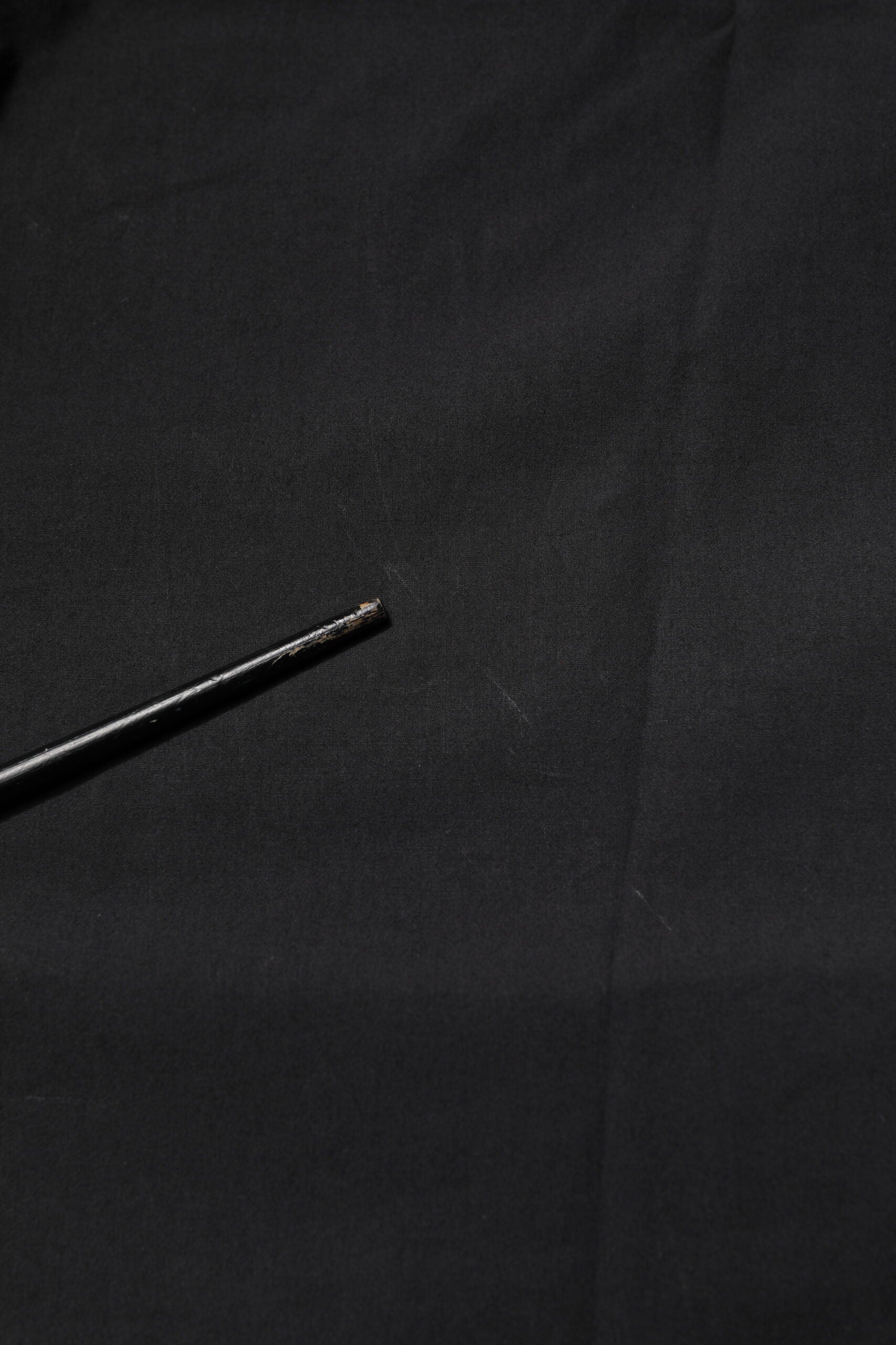 Dolce & Gabbana Black Cotton Long Sleeve Dress Formal Shirt