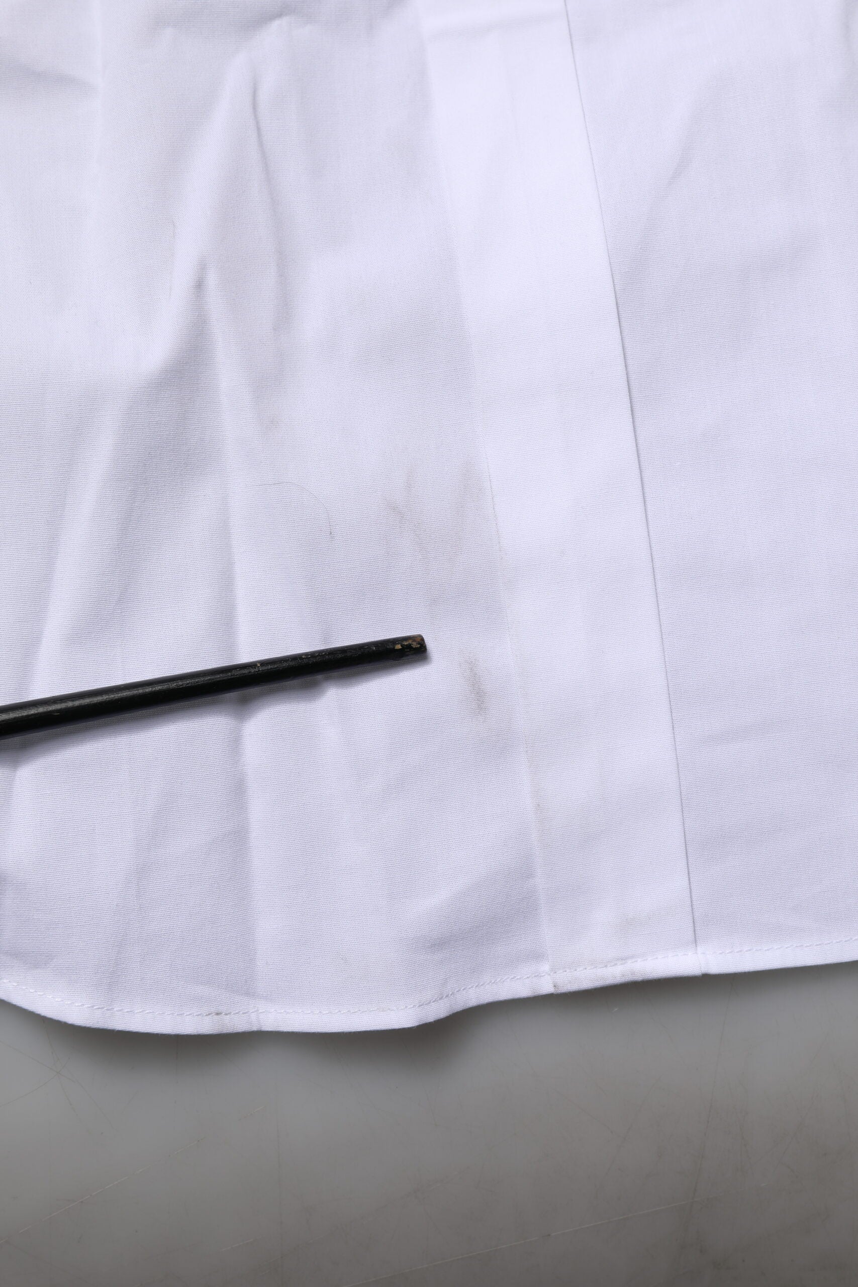 Dolce & Gabbana White Cotton GOLD Long Sleeves Formal Shirt