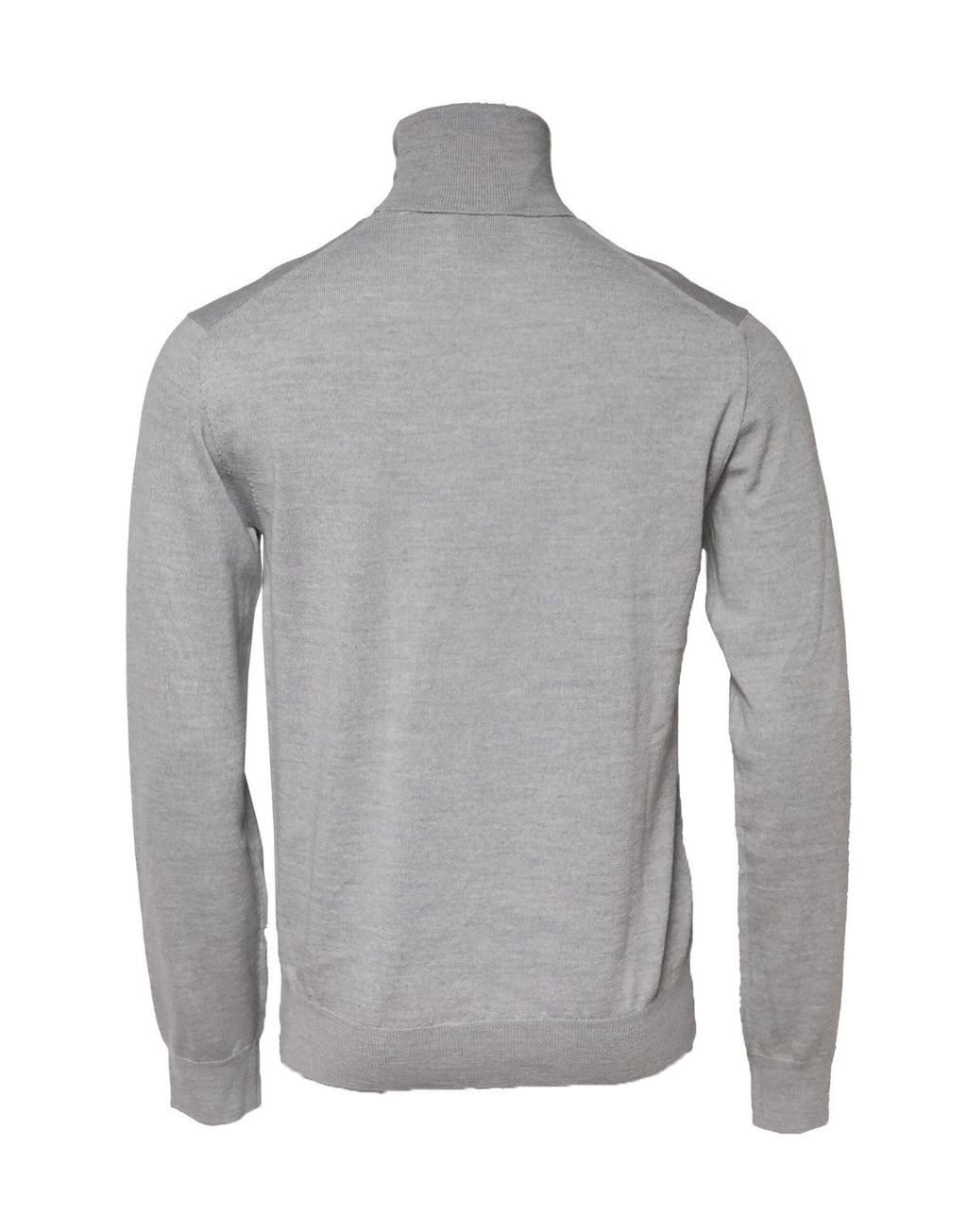 Dolce & Gabbana Gray Long Sleeve Turtleneck Pullover Sweater