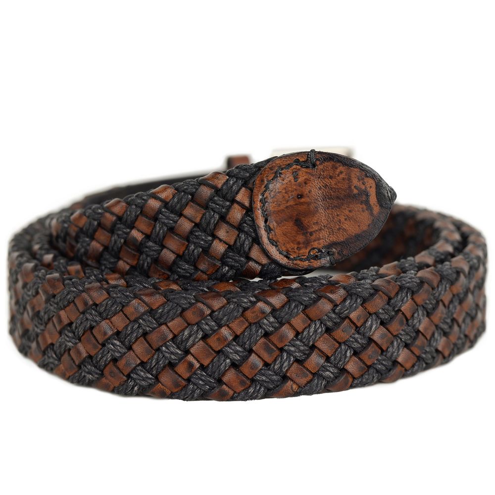 Dolce & Gabbana Brown Calfskin Belt