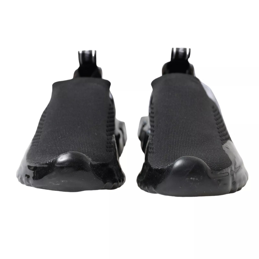 Dolce & Gabbana Black Sorrento Slip On Low Top Sneakers