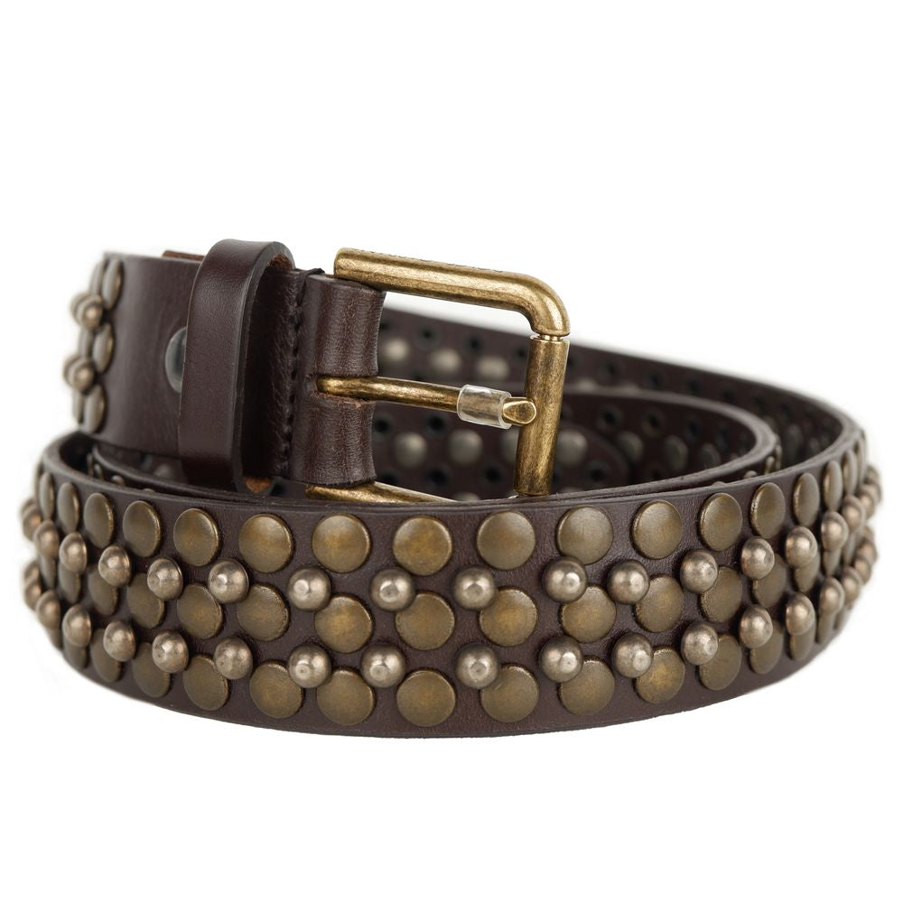 Dolce & Gabbana Brown Calfskin Belt