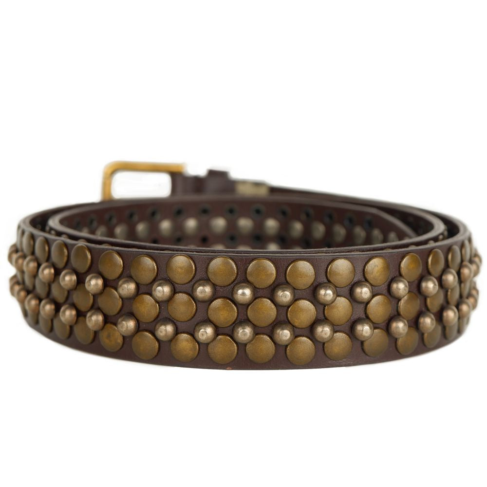 Dolce & Gabbana Brown Calfskin Belt