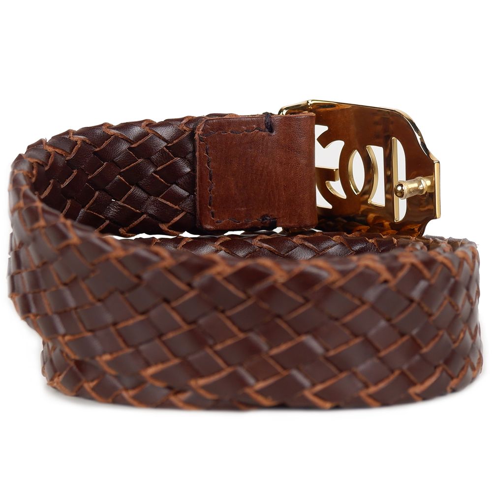 Dolce & Gabbana Brown Calfskin Belt