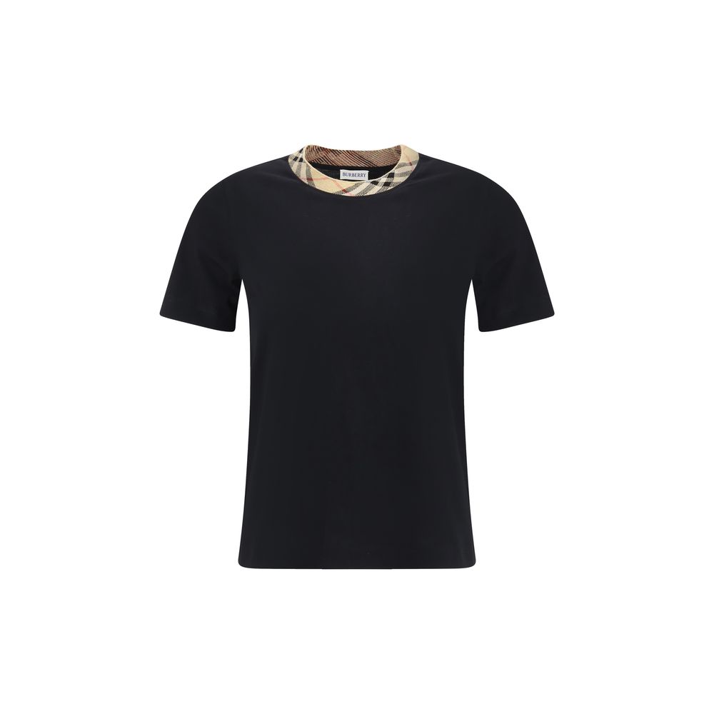 Burberry Check crew neck T-Shirt