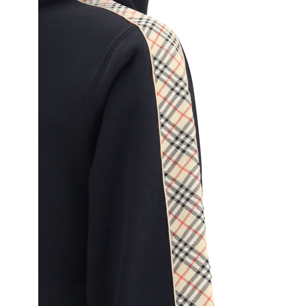 Burberry Check trim Hoodie