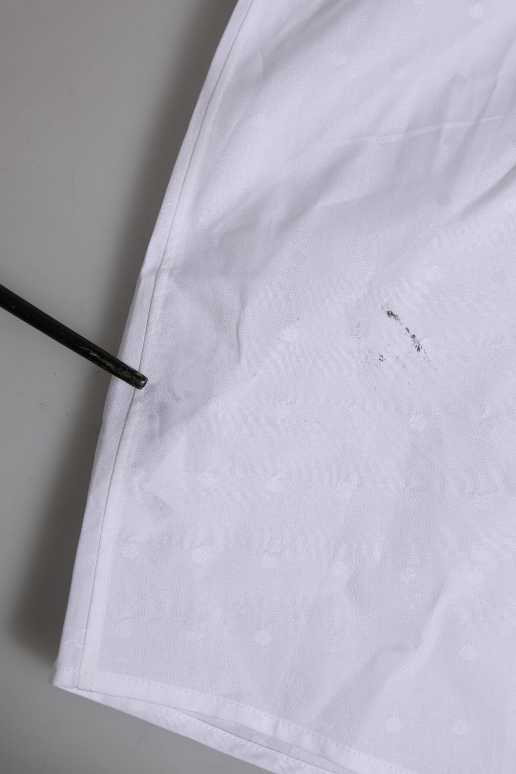 Dolce & Gabbana White Cotton GOLD Long Sleeves Formal Shirt