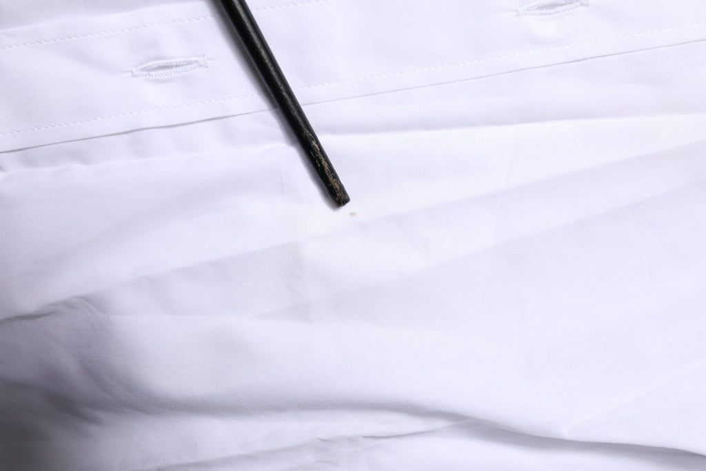 Dolce & Gabbana White MARTINI Long Sleeves Dress Formal Shirt