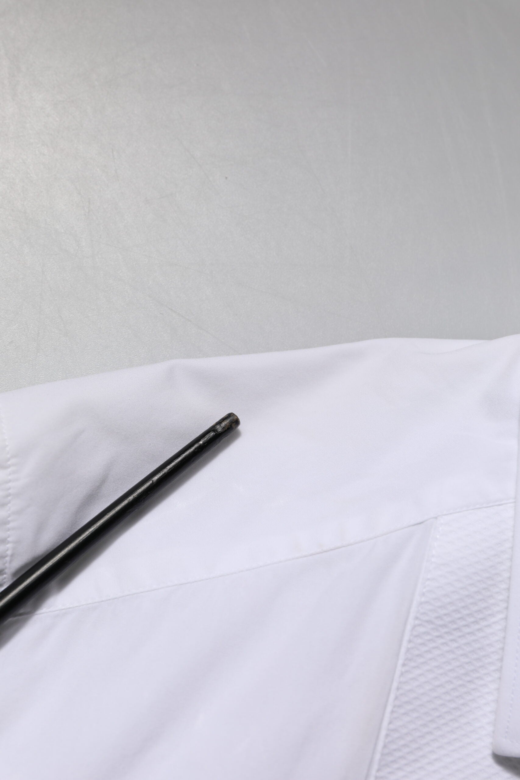 Dolce & Gabbana White GOLD Long Sleeve Dress Men Formal Shirt