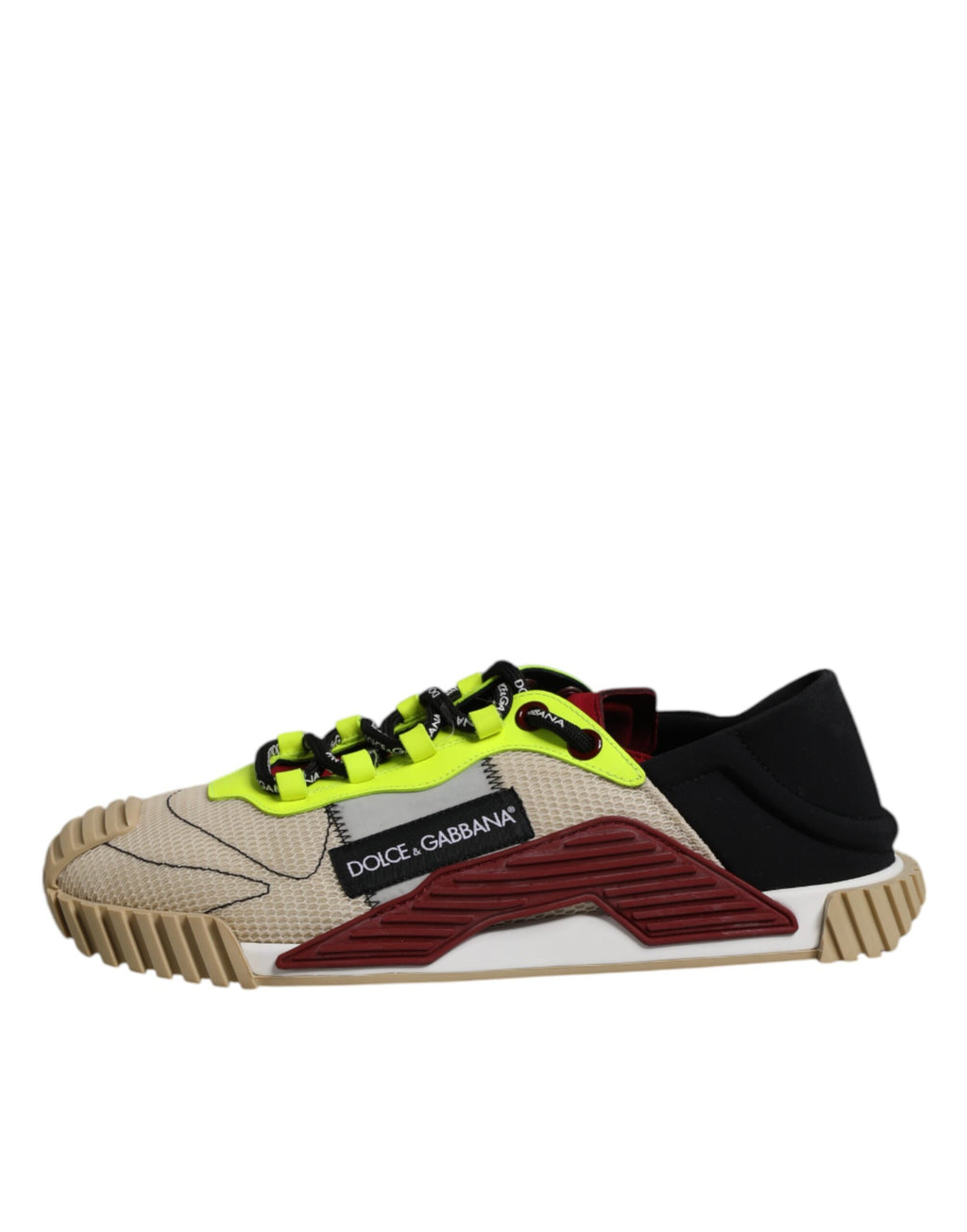 Dolce & Gabbana Multicolor Lace Up Low Top NS1 Sneakers Shoes
