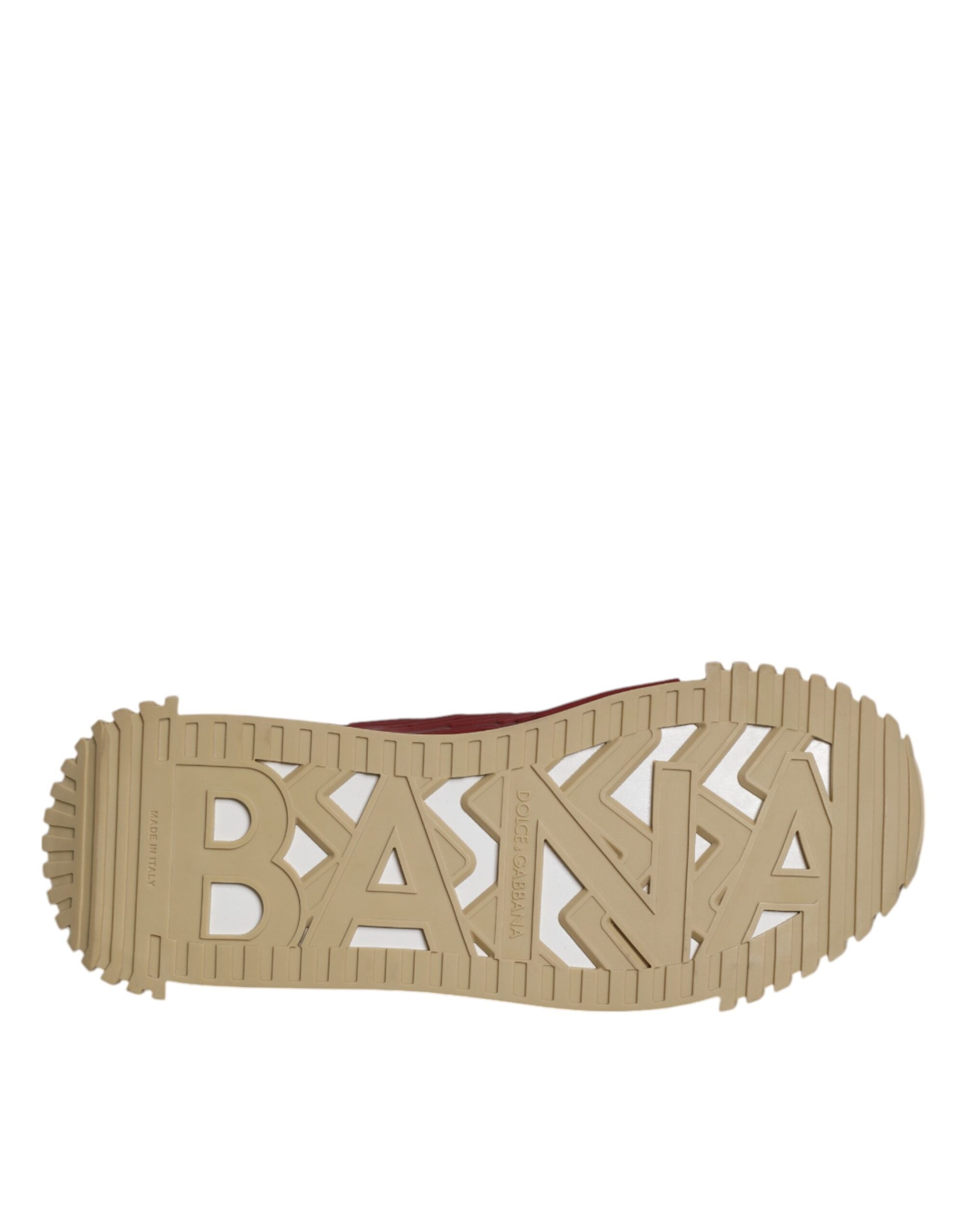 Dolce & Gabbana Multicolor Lace Up Low Top NS1 Sneakers Shoes