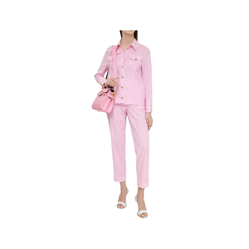 Balmain Pink Cotton Jeans & Pant
