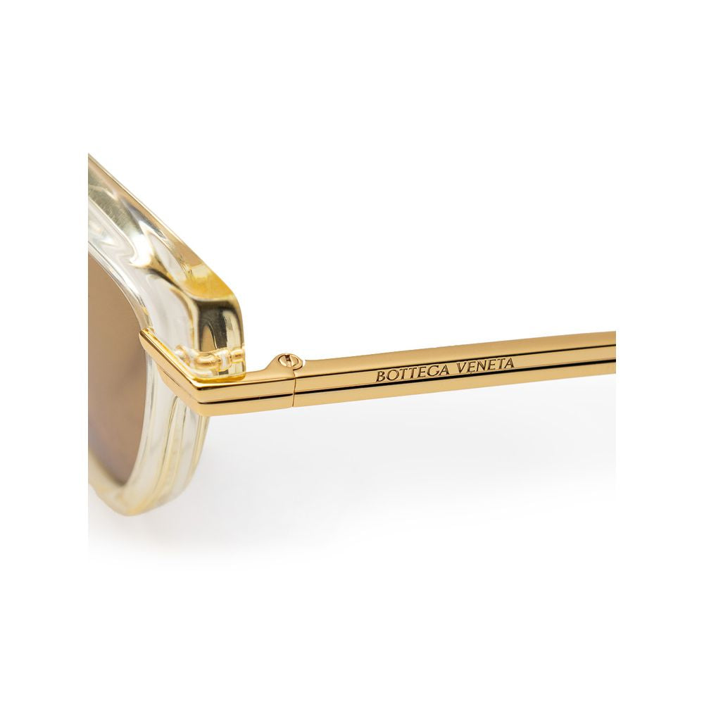 Bottega Veneta Beige Acetate Sunglass