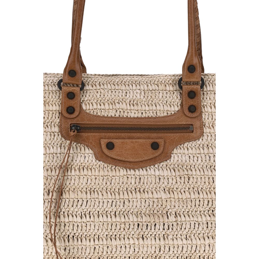 Balenciaga Le City Basket Shoulder Bag