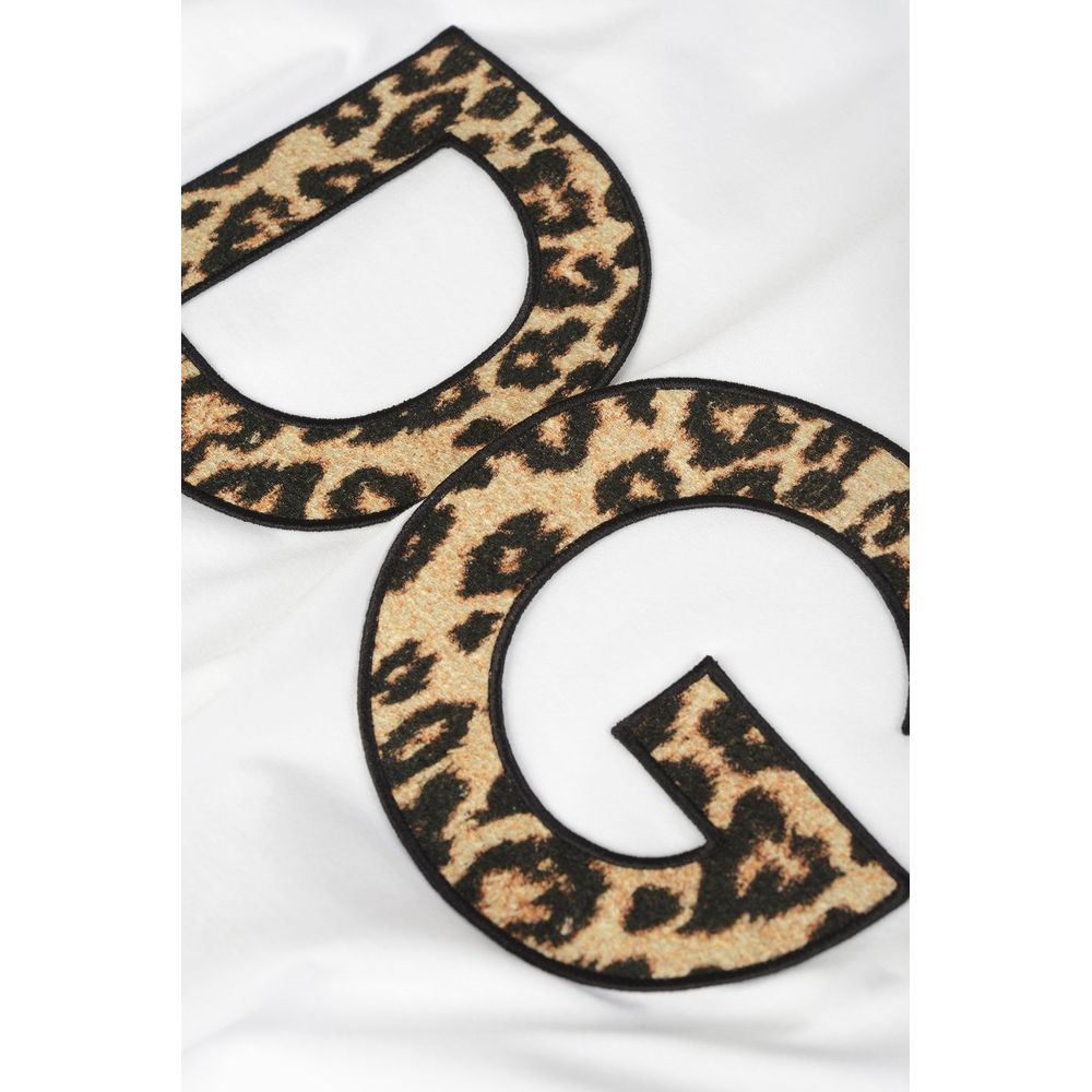 Dolce & Gabbana White Cotton T-Shirt