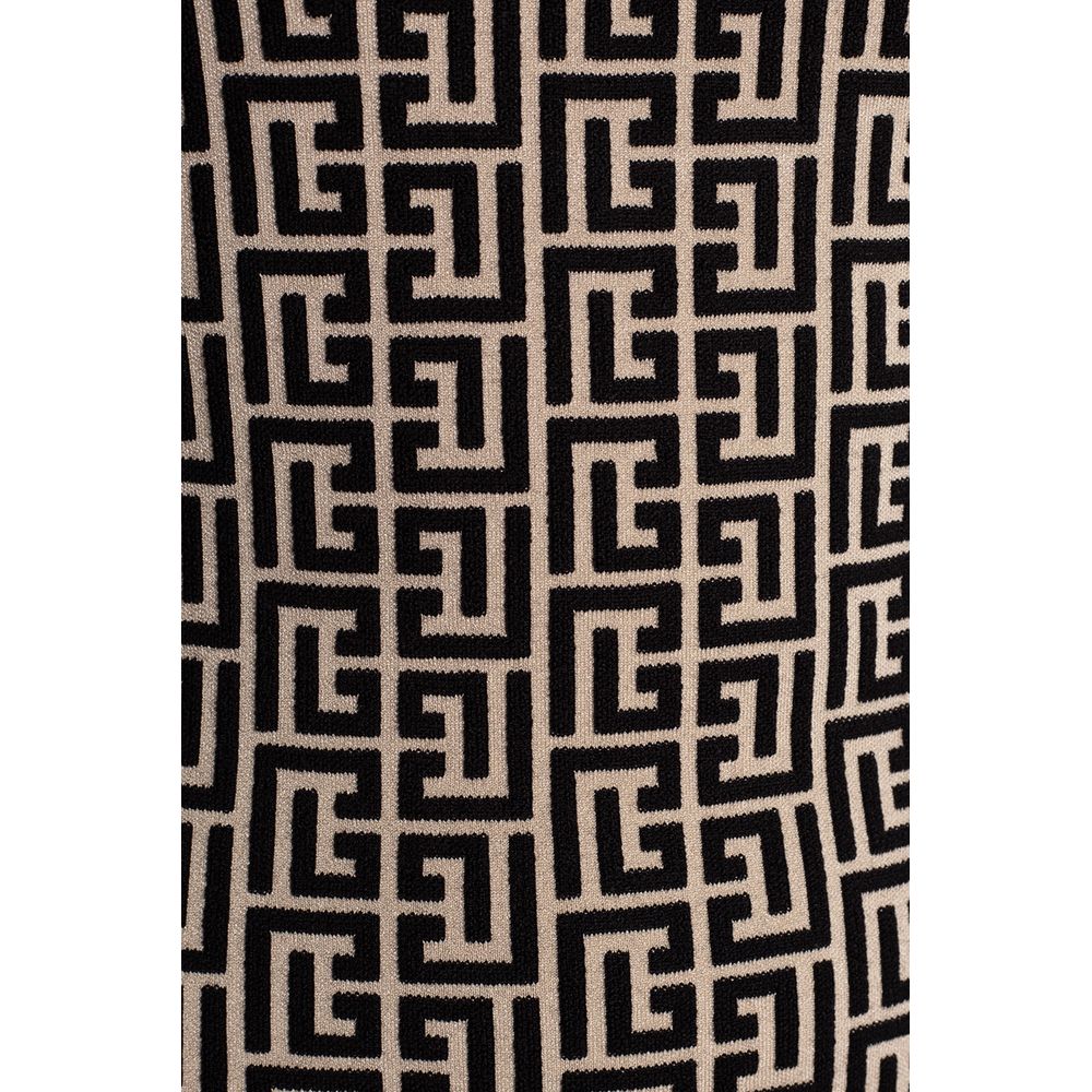 Balmain White Wool Women Bodysuit