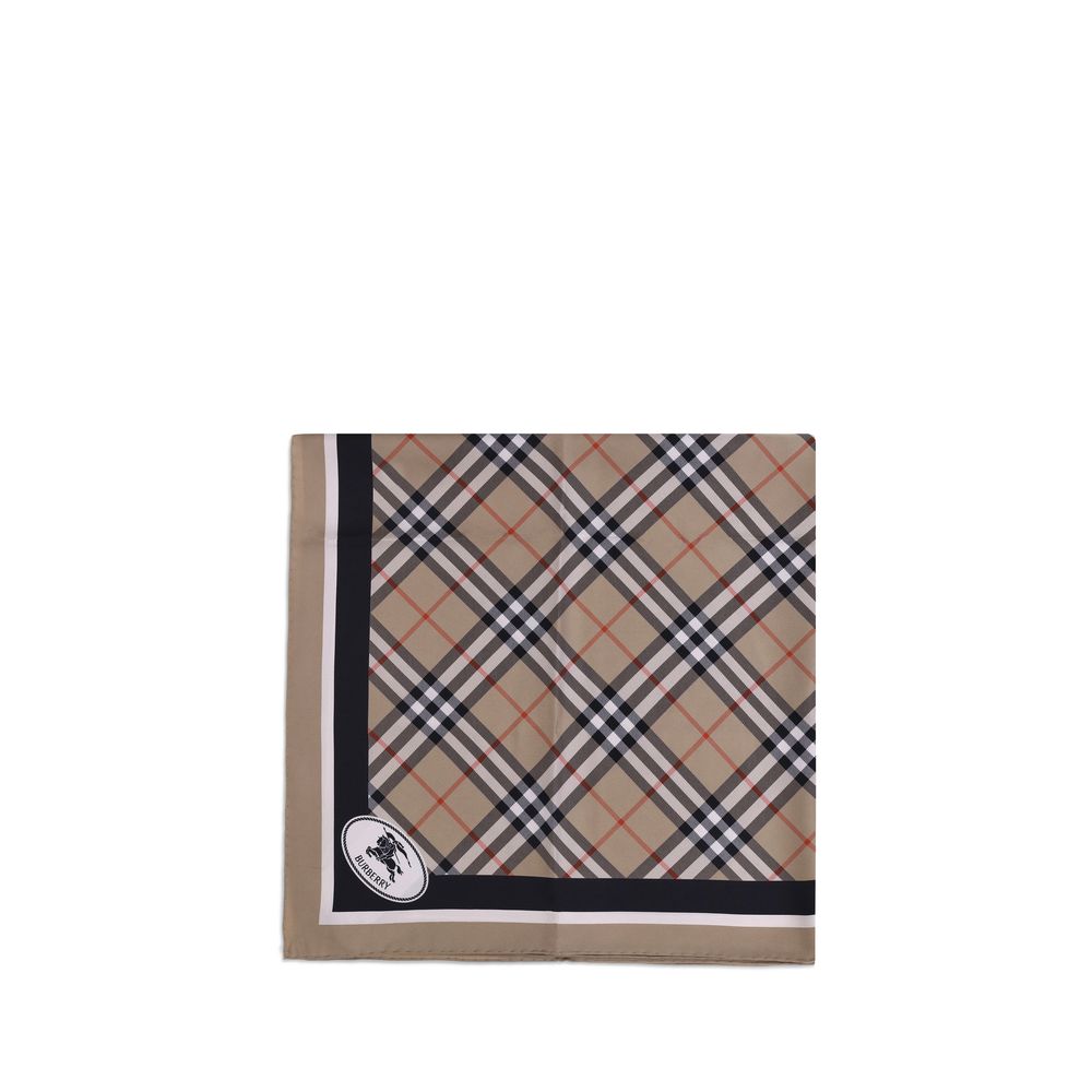 Burberry Silk Check Scarf