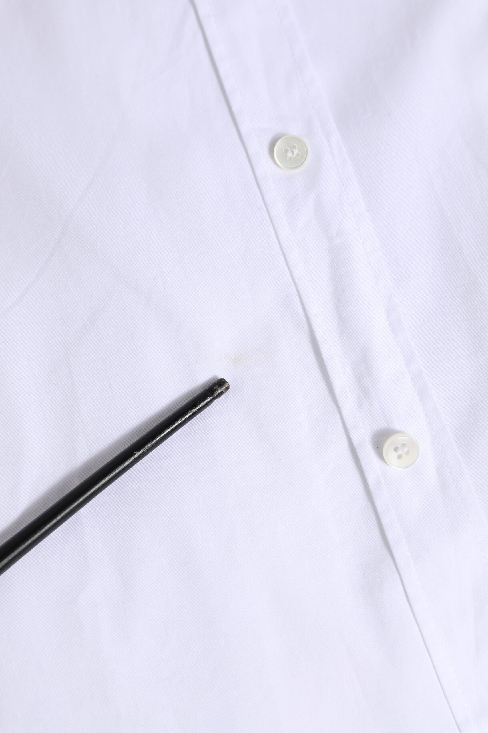 Dolce & Gabbana White Cotton GOLD Long Sleeves Dress Shirt