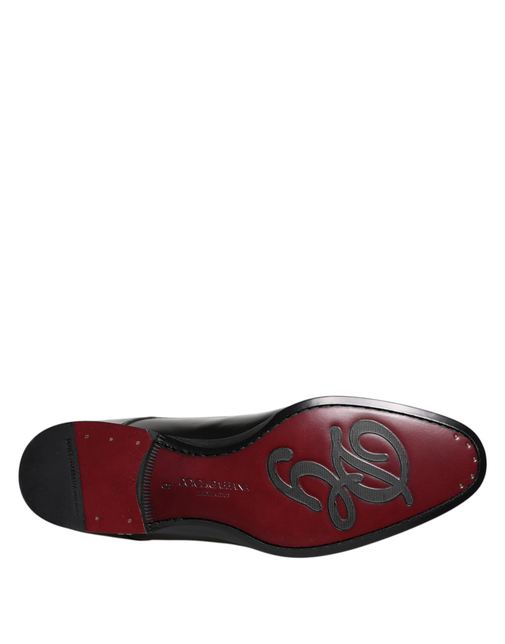 Dolce & Gabbana Black Leather Lace Up Derby Dress Formal Shoes