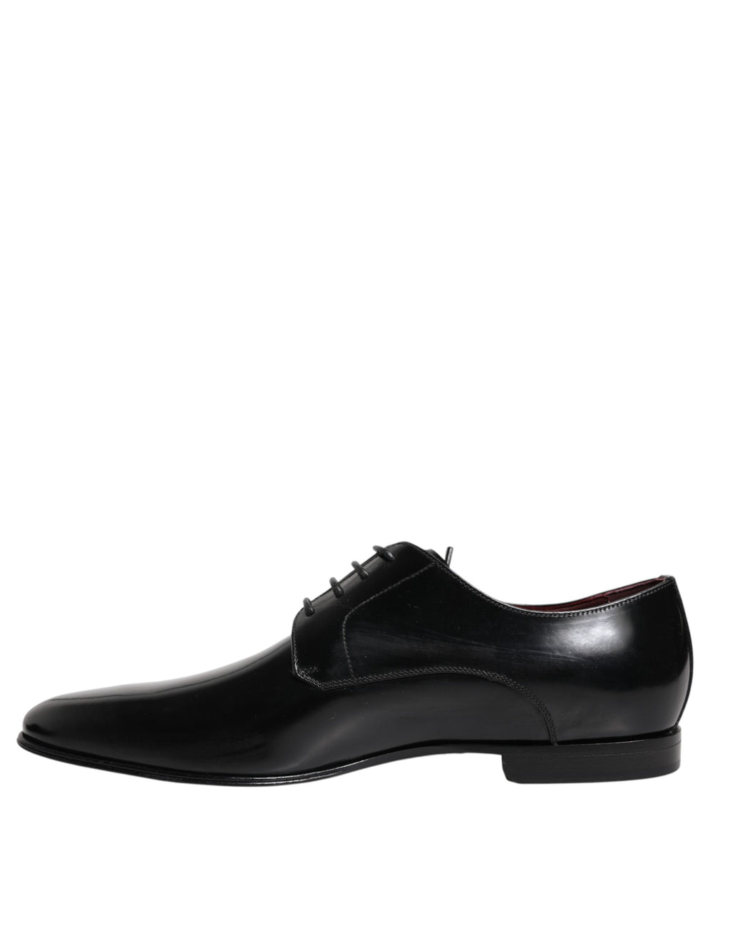 Dolce & Gabbana Black Leather Lace Up Derby Dress Formal Shoes