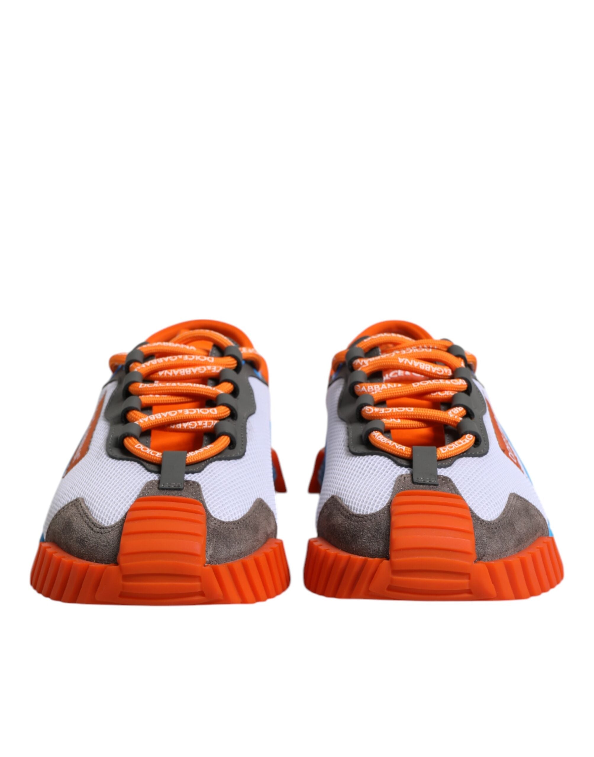 Dolce & Gabbana Multicolor Lace Up Low Top NS1 Sneakers Shoes