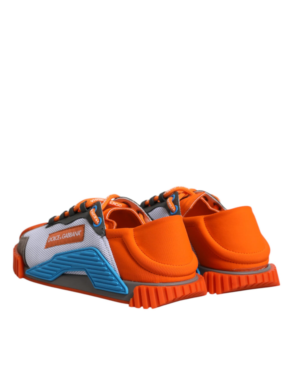 Dolce & Gabbana Multicolor Lace Up Low Top NS1 Sneakers Shoes