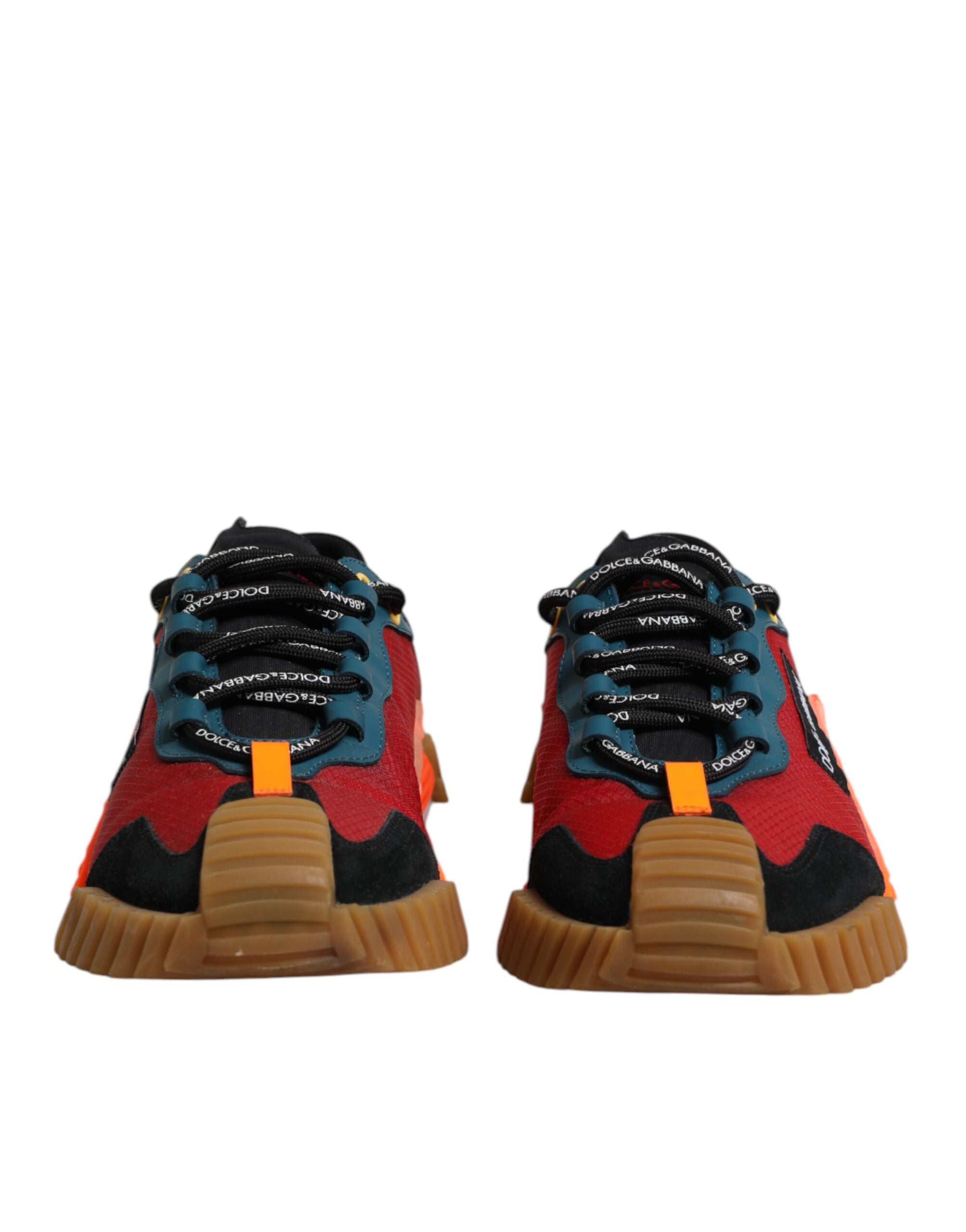 Dolce & Gabbana Multicolor Logo Low Top NS1 Sneakers Shoes