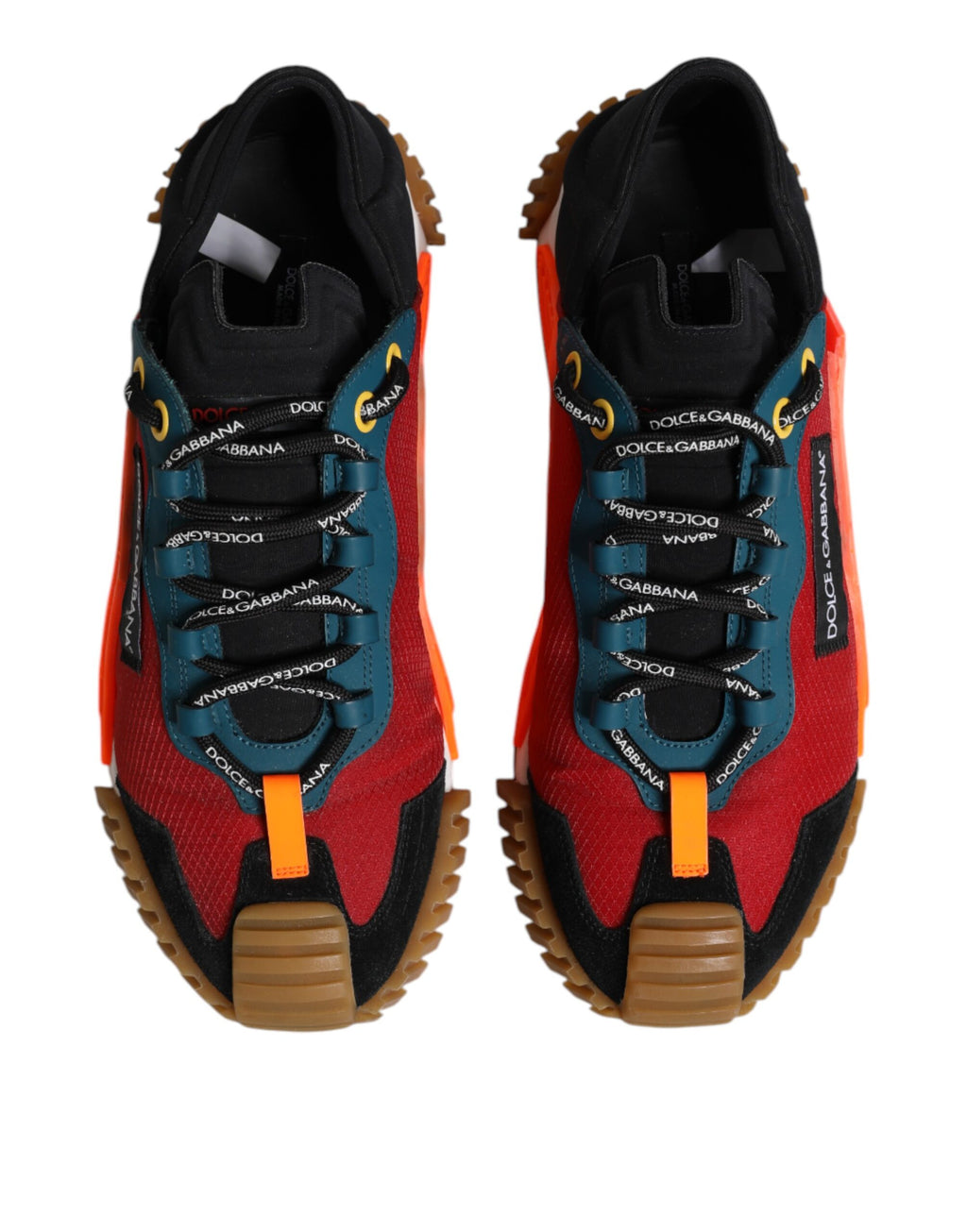 Dolce & Gabbana Multicolor Logo Low Top NS1 Sneakers Shoes