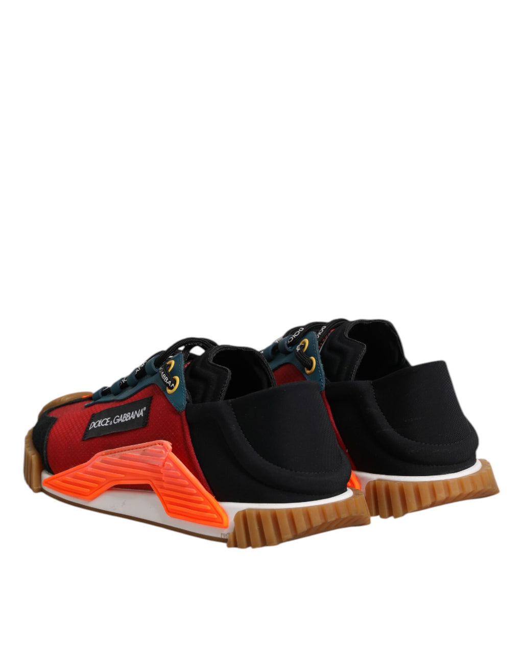 Dolce & Gabbana Multicolor Logo Low Top NS1 Sneakers Shoes