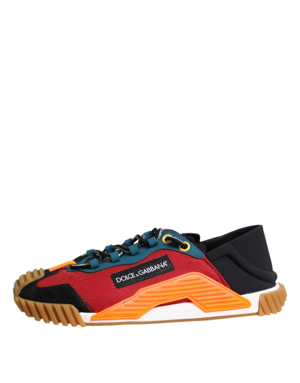 Dolce & Gabbana Multicolor Logo Low Top NS1 Sneakers Shoes