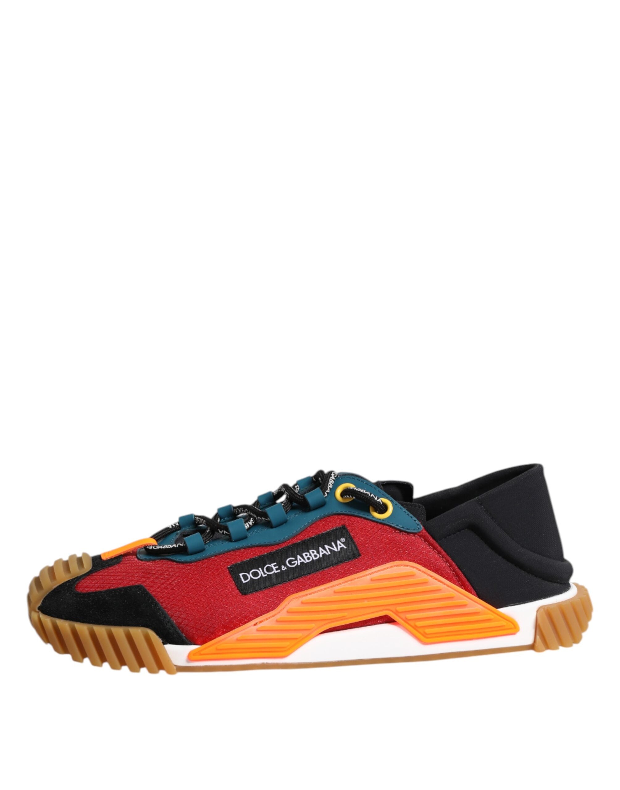 Dolce & Gabbana Multicolor Logo Low Top NS1 Sneakers Shoes