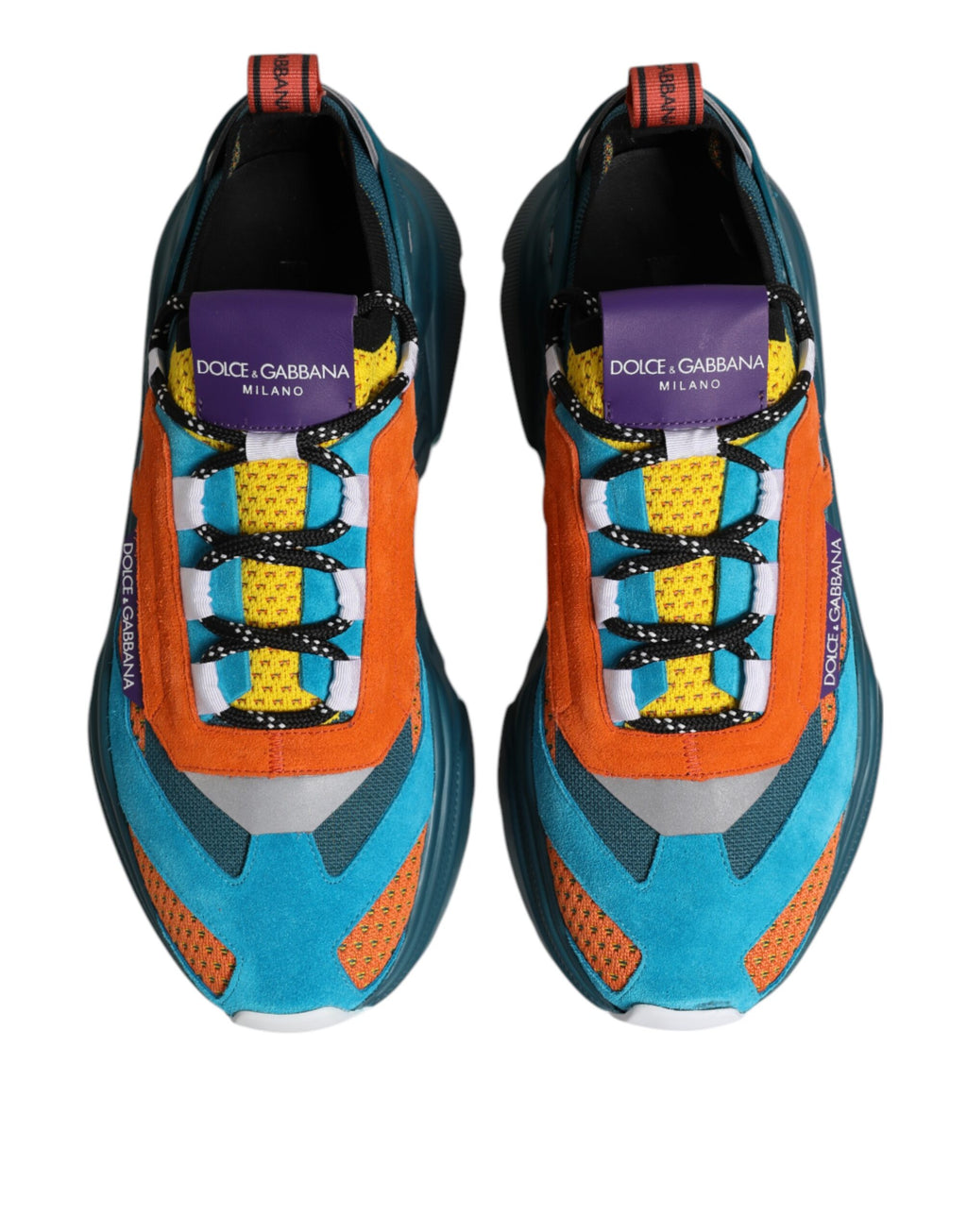 Dolce & Gabbana Multicolor Low Top Daymaster Sneakers Shoes