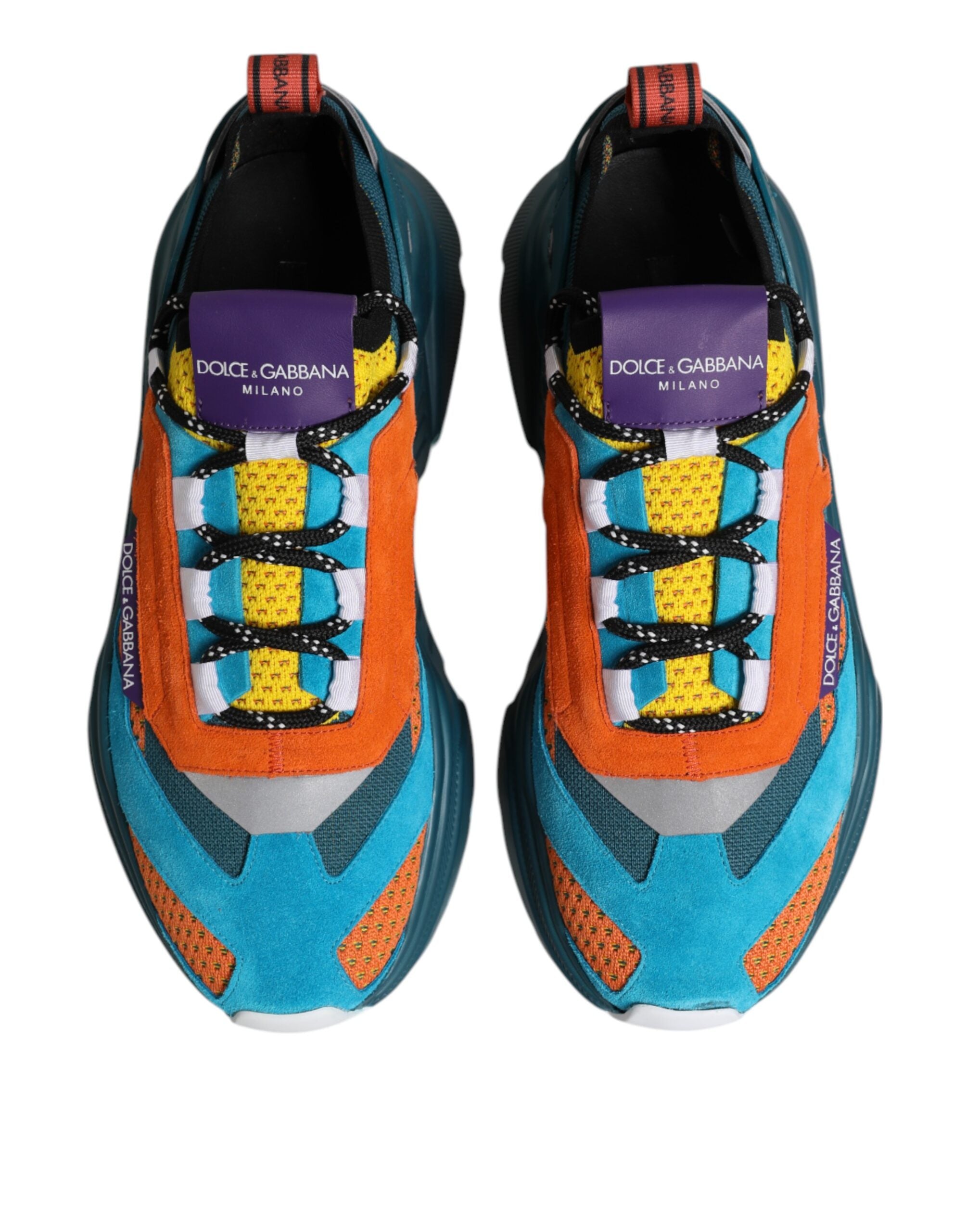 Dolce & Gabbana Multicolor Low Top Daymaster Sneakers Shoes