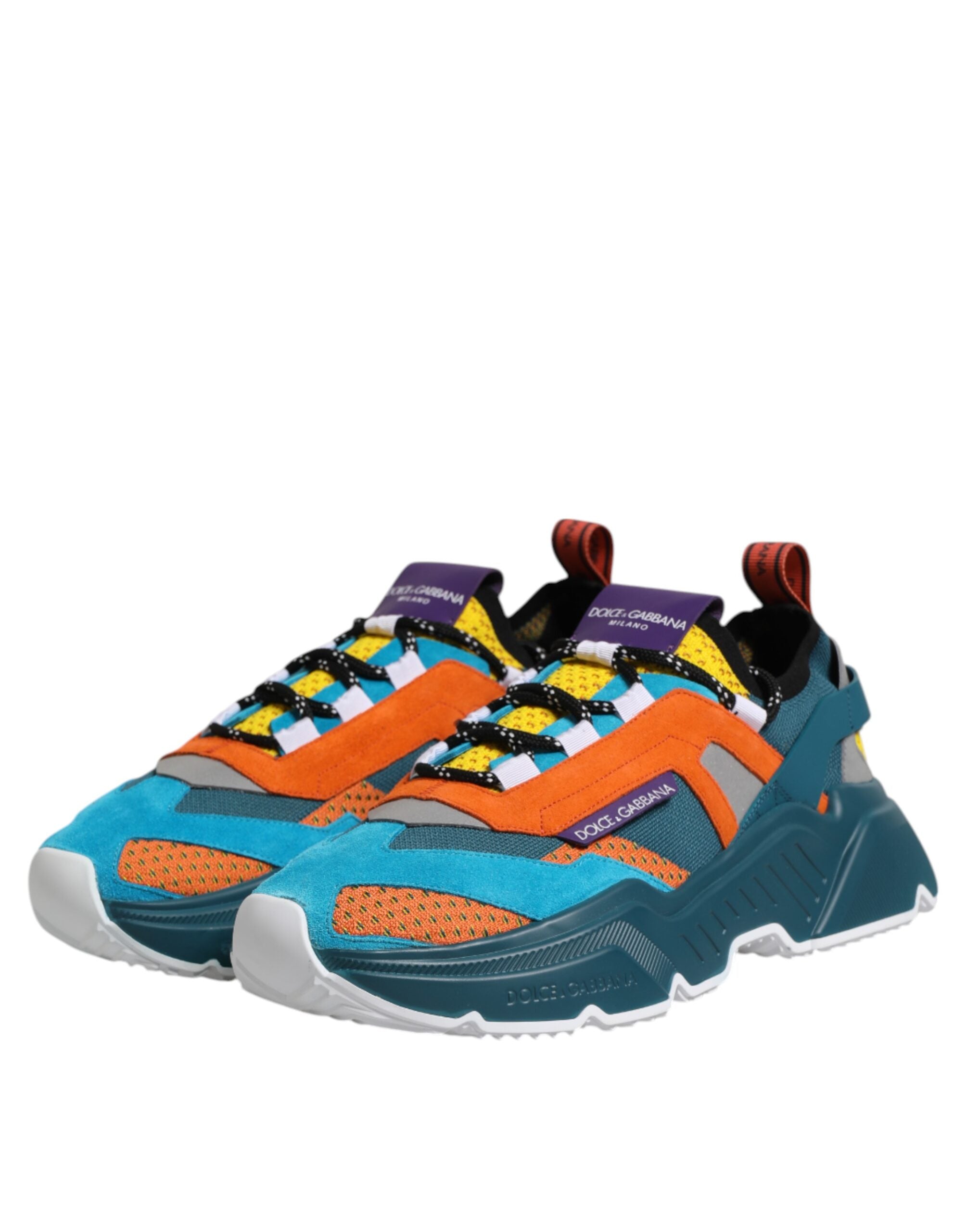 Dolce & Gabbana Multicolor Low Top Daymaster Sneakers Shoes