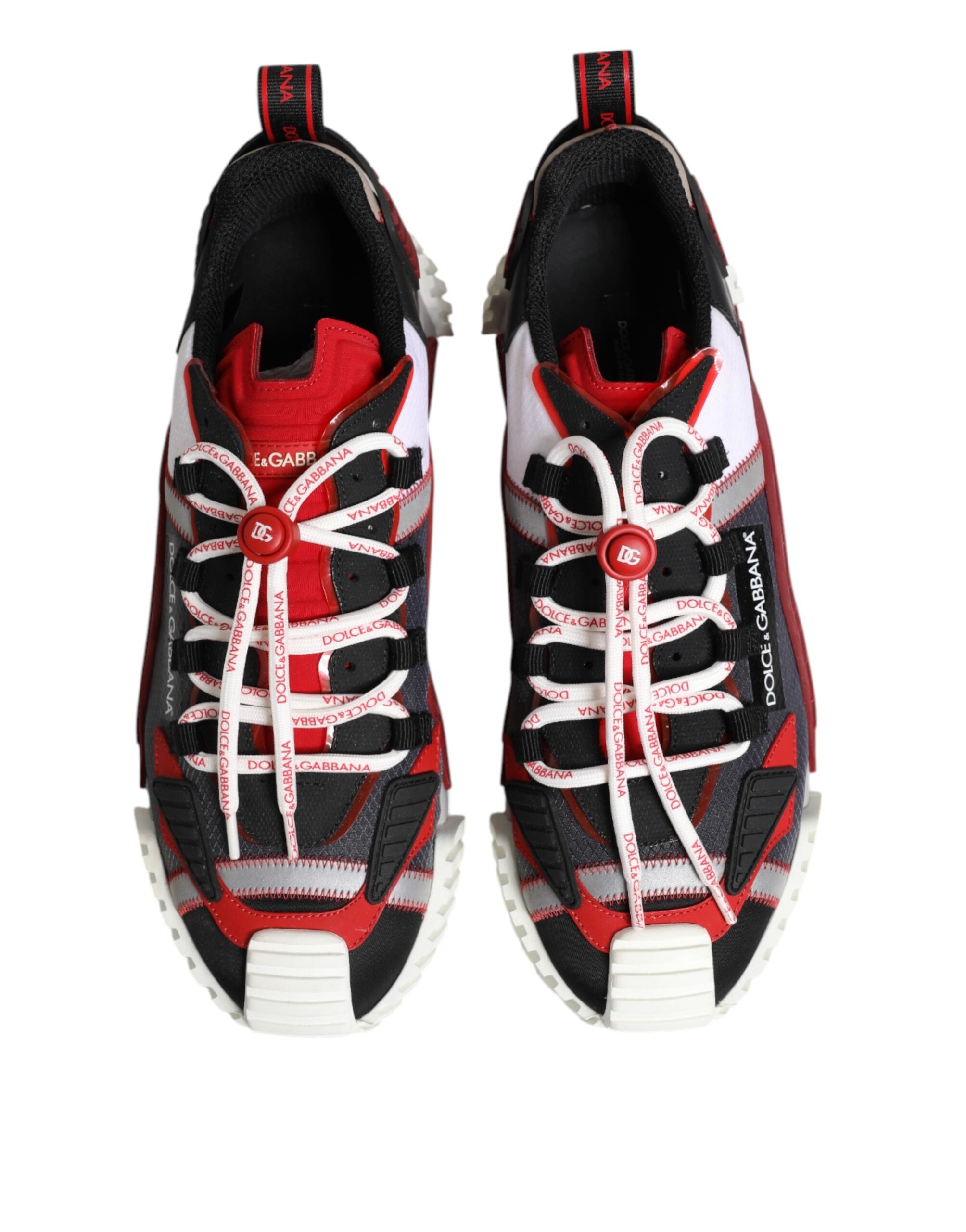 Dolce & Gabbana Multicolor Logo Low Top NS1 Sneakers Shoes
