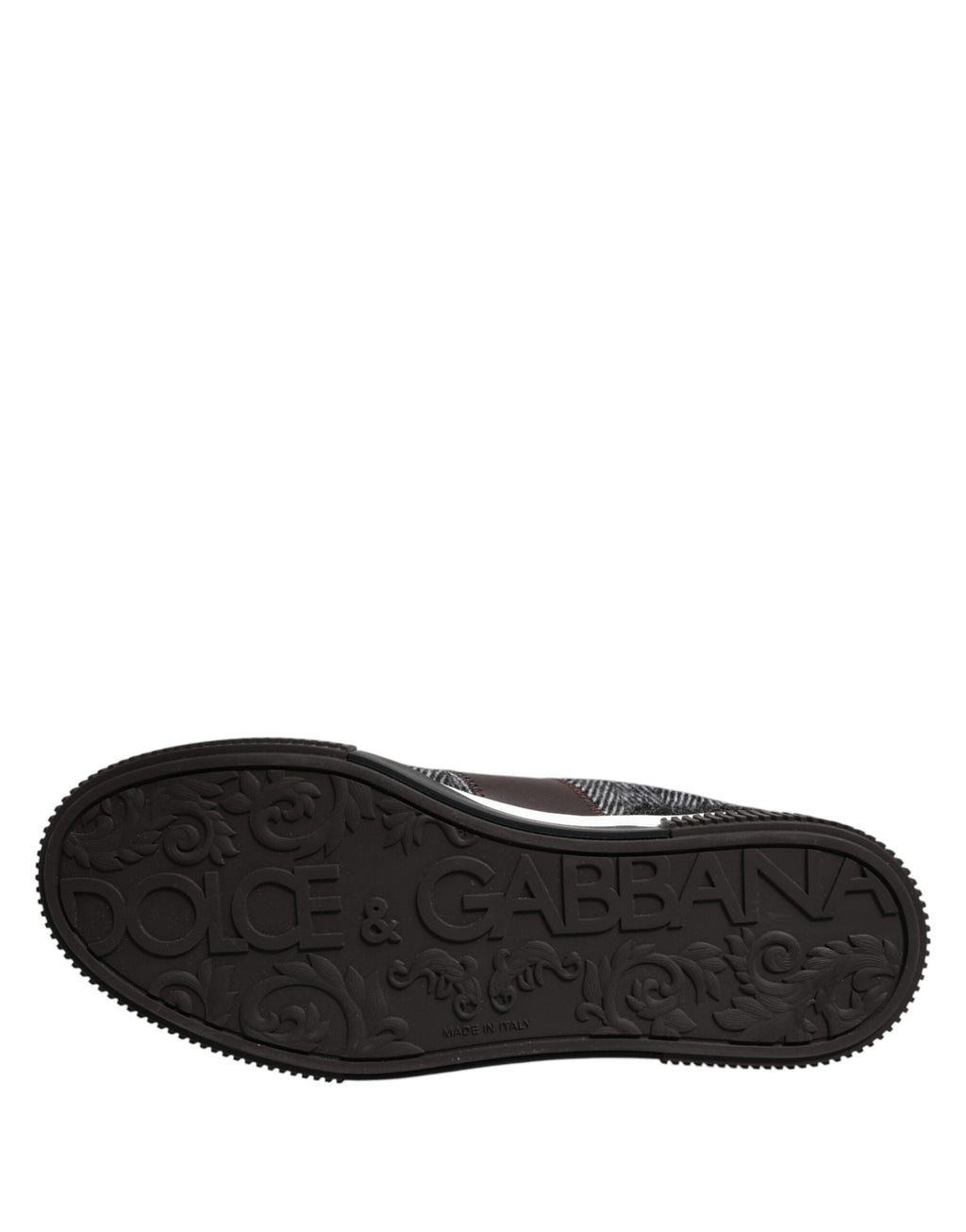 Dolce & Gabbana Multicolor Leather Low Top Sneakers Shoes