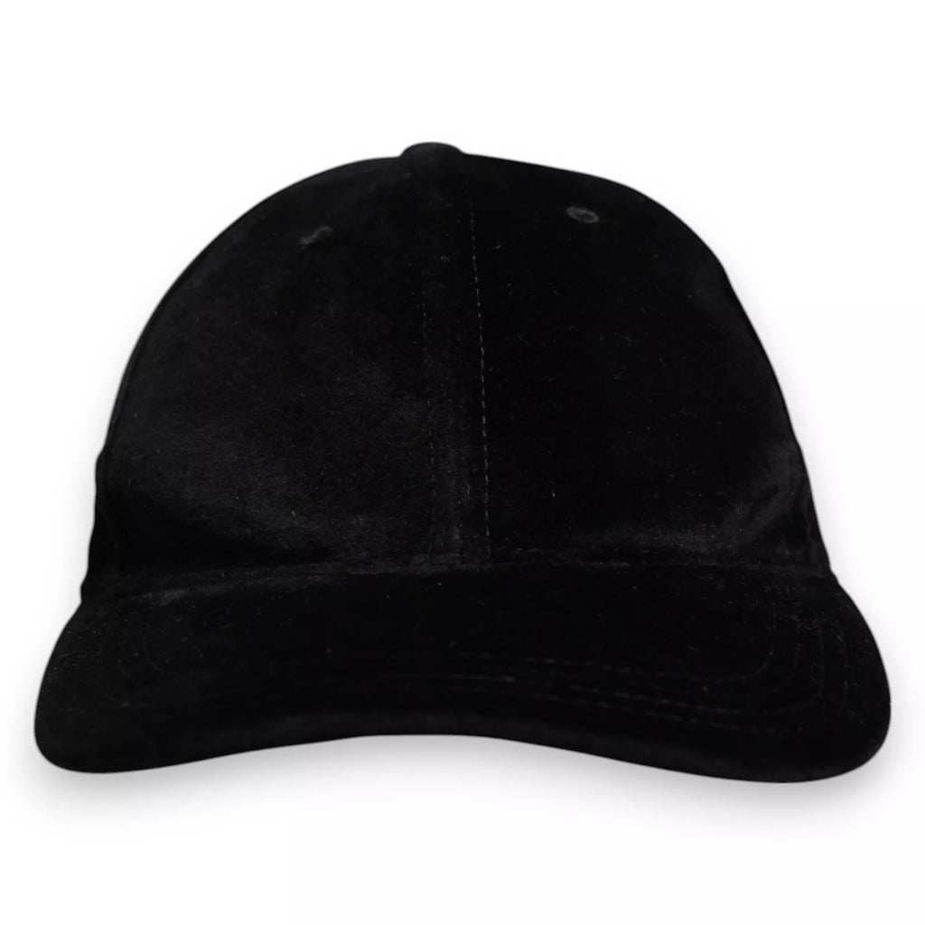 Dolce & Gabbana Black Cotton 6 Panels Baseball Cap Hat