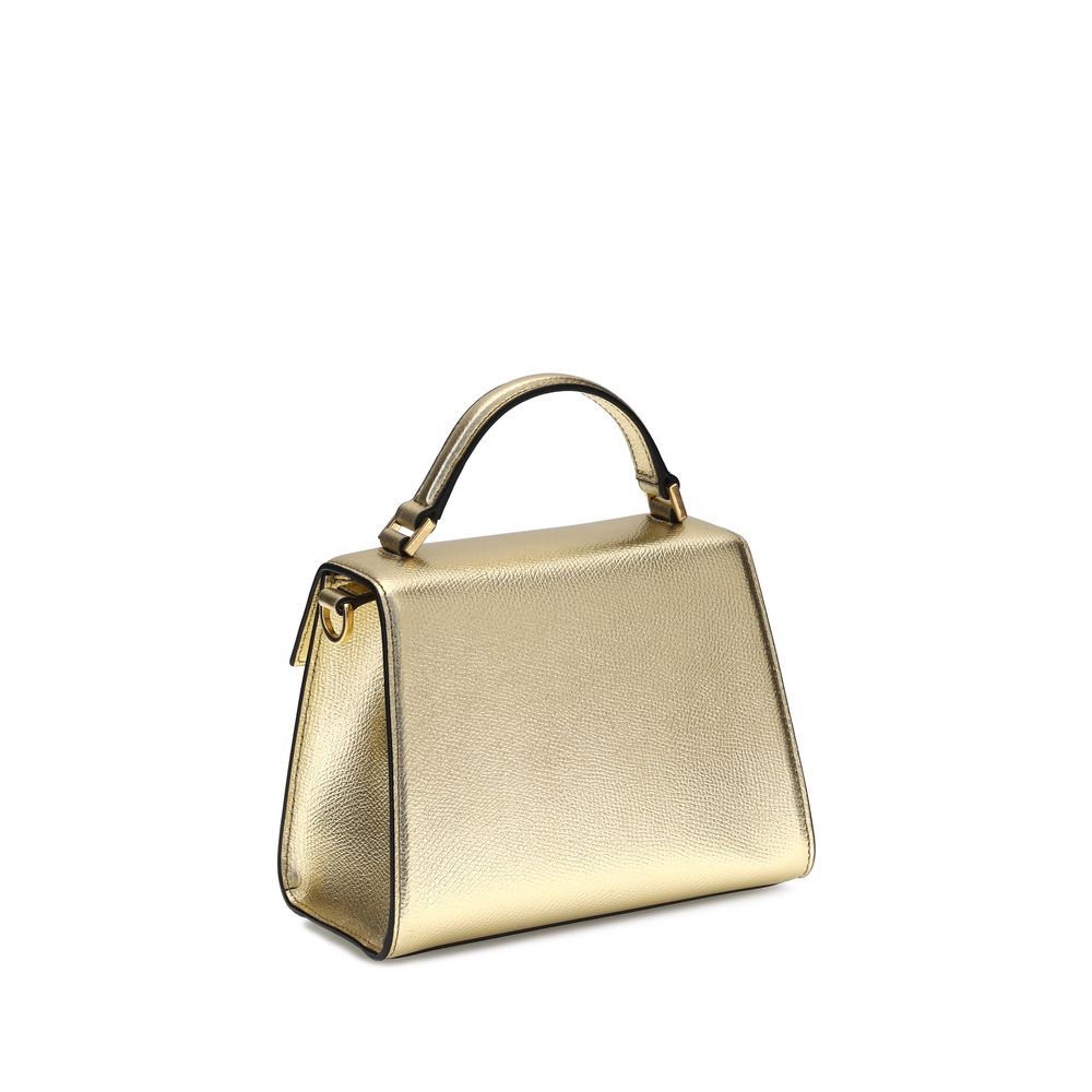 Valentino Garavani Metallic garnet mini Handbag