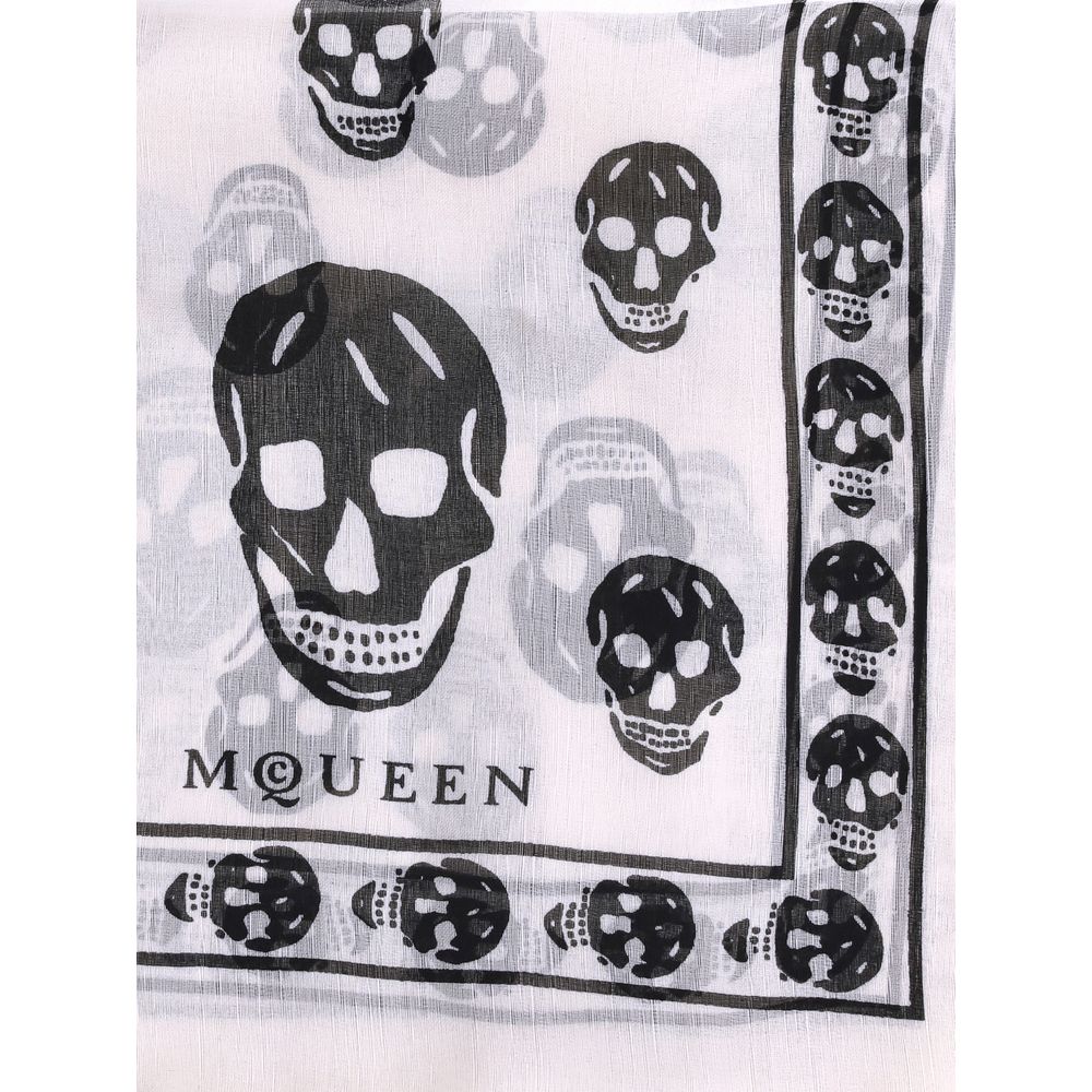 Alexander McQueen Silk Skull Scarf