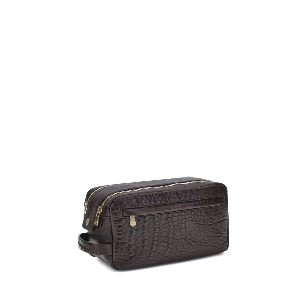 Brunello Cucinelli Leather Beauty Case