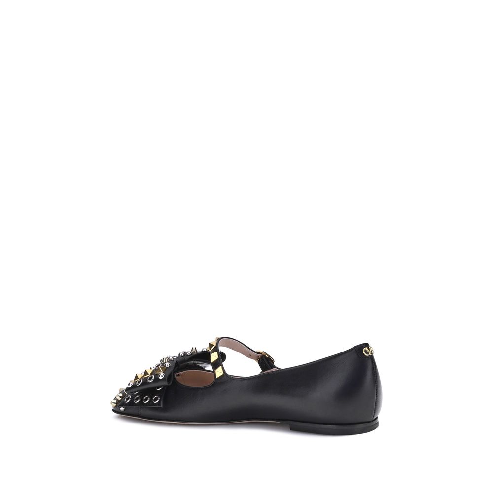 Valentino Garavani Mary-Jane Bowow Ballerinas