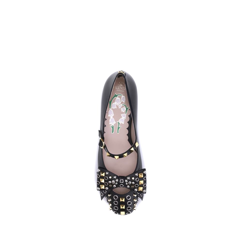Valentino Garavani Mary-Jane Bowow Ballerinas