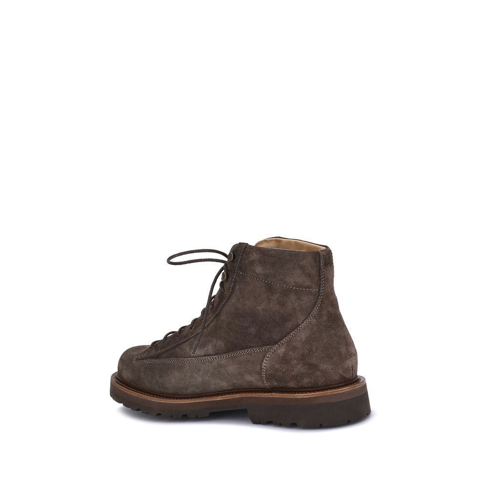 Brunello Cucinelli Suede Ankle Boots