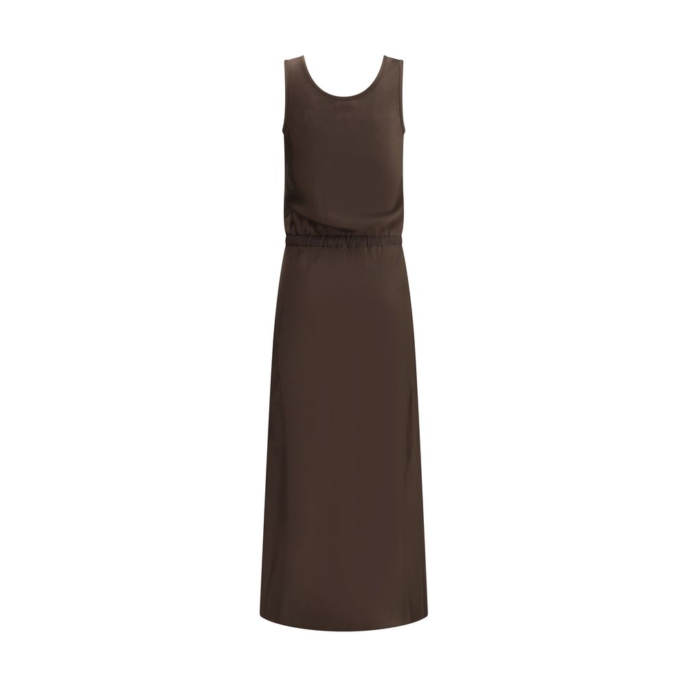 Brunello Cucinelli Satin Long Dress